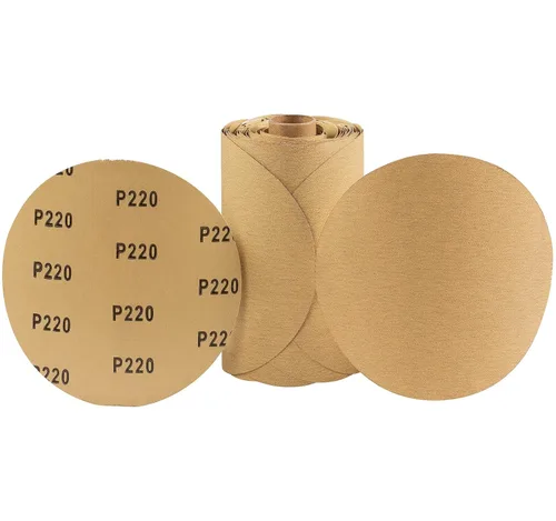Miniatura 13 de 100 PIEZAS Discos de lija de 6 pulgadas PSA de grano 180 autoadhesivos de respaldo adhesivo para lijadora DA, papel de lija para acabado de madera