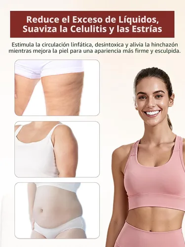 Miniatura 3 de Masajeador de drenaje linfático y herramienta de masaje anticelulitis, reduce las estrías y la celulitis, para piernas, brazos y vientre, máquina