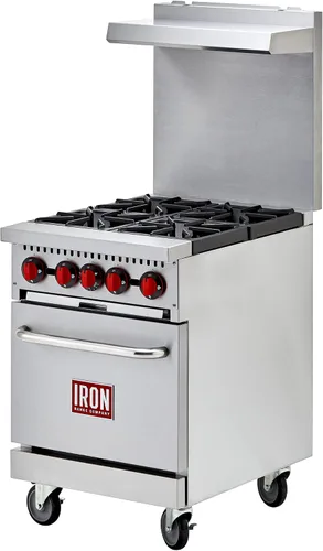 Miniatura 4 de Iron Range Rango IR-4B, 24" 150,000 BTU, Acero Inoxidable