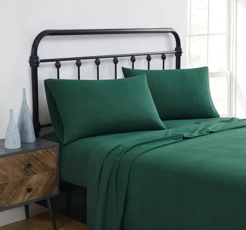 Miniatura 13 de TRULY SOFT Bristol - Juego de sábanas de franela de algodón múltiple de 3 piezas, diseño a cuadros, para hombres y mujeres, certificado Oeko-TEX