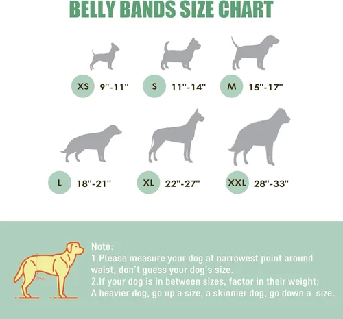 Miniatura 3 de wegreeco Banda Abdominal Lavable para Perros Machos (Patrón Elegante) - Paquete de 3 - Envoltura Abdominal Lavable para Perros Machos, Pañales