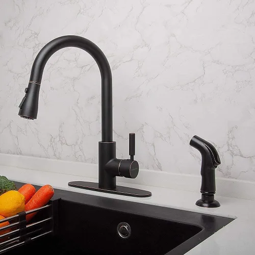Miniatura 5 de Reemplazo del rociador de fregadero de cocina, rociador lateral para fregadero de cocina, cabezal rociador de fregadero con manguera y soporte