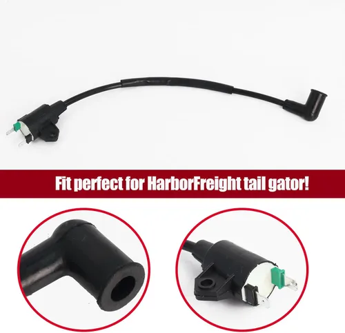 Miniatura 3 de Bobina de encendido nueva de Poweka compatible con el generador Harbor Freight Chicago Electric Storm CAT 63cc 2hp 800 900 vatios 60338 66619 69381