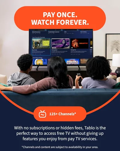 Miniatura 3 de Tablo TV 4ta Generación DVR 2-Sintonizador Over-The-Air (OTA) - Mira, Pausa y Graba TV en Vivo, Noticias, Deportes y Películas en Toda Tu Casa a