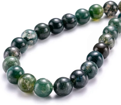 Miniatura 11 de BEADIA Cuentas redondas de piedra natural de jade de amazonita semipreciosas sueltas para hacer joyas 6MM 61PCS Amazonita Jade