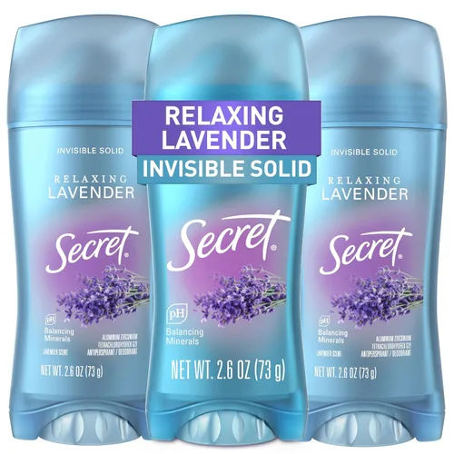 Secret Desodorante antitranspirante fresco para mujer, protección transpirable contra el sudor y el olor durante 72 horas, frescura instantánea y