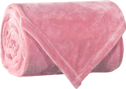 Miniatura 16 de Comfort Lab Manta de franela de felpa, suave, ligera, manta de forro polar para regalo, para sofá, cama y decoración del hogar, manta de forro polar