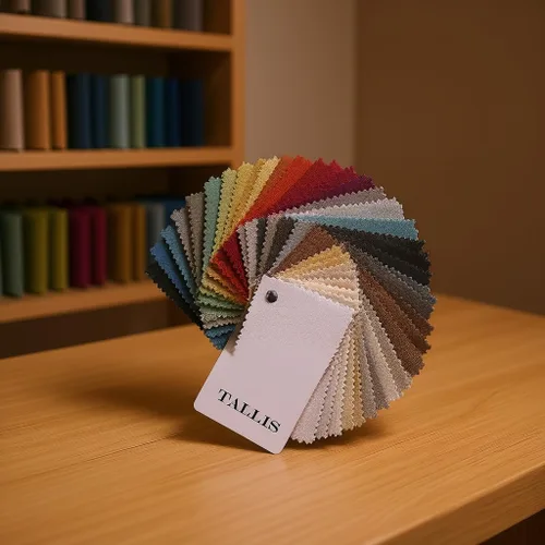 Miniatura 2 de ChadMade Libro de muestras de tela texturizada de lino de la serie Tallis