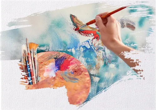 Miniatura 4 de Paquete de 100 paneles de lienzo de pintura a granel, paquete de arte para el aula, lienzos pequeños para estudiantes de aula, pintores