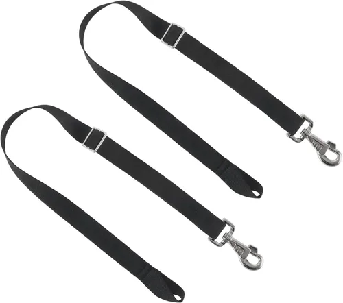 Miniatura 7 de Correas de manta de caballo de alta calidad, correa elástica de repuesto para el vientre con broches giratorios y extremo de bucle, longitud