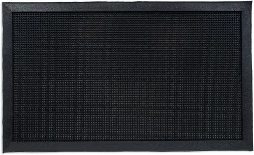 Miniatura 13 de DII Colección de felpudos de goma para todo tipo de clima, 18x30, entramado de diamante marrón