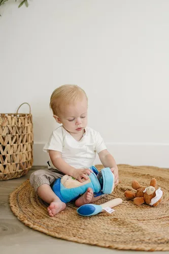 Miniatura 5 de My First Baby - Bolsa de golf para bebé, juego de cinco piezas con miniclub, bola, camiseta, oso de peluche, mini bolsa, ligera, tamaño perfecto