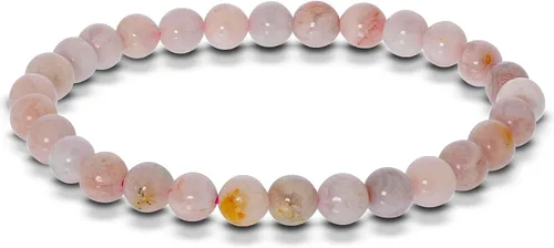 Miniatura 106 de Gem Avenue Handmade Round Bead Stretch Bracelet Unisex Natural Stone Beaded Jewelry for Men & Women, Elastic Wristband for Daily Wear