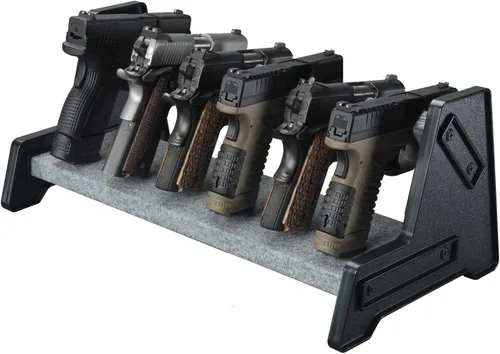 Miniatura 8 de Mind and Action - Soporte para pistola para caja fuerte, organizador de gabinete, accesorios para armas, regalos para hombres