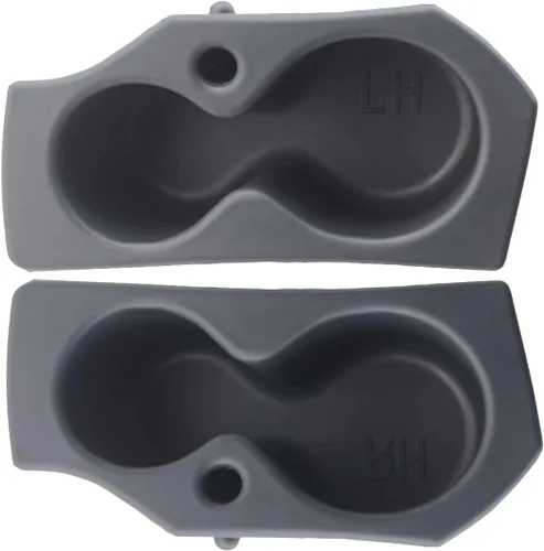 OCESTORE 2 portavasos para puerta de automóvil 5NN24XXXAA 1LD23XXXAA compatible con Ram 1500 2500 3500 4500 5500 2009-2020 Soporte de espuma para