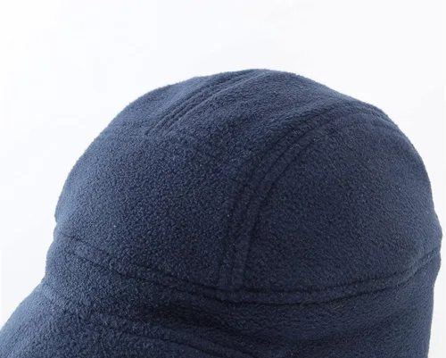 Miniatura 5 de Connectyle Sombreros de invierno cálidos de forro polar para hombre con visera resistente al viento con orejeras