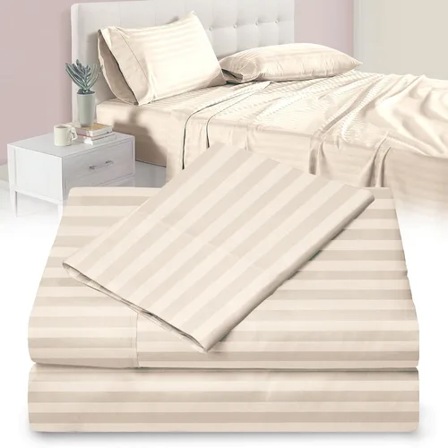 Miniatura 32 de Juego de Sábanas Twin - Sábanas de Cama Twin de Microfibra Ultra-Suave 1800 - Doble Cepillado - Bolsillos Profundos - Ajuste Fácil - Sin Arrugas