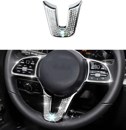 Miniatura 6 de Accesorios brillantes para Mercedes Benz 2019-2024 Clase A B CLA GLA GLB apliques de diamantes de imitación