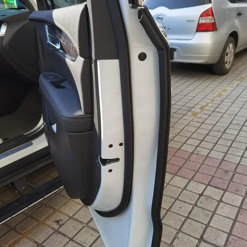 Miniatura 5 de Tira de sellado de borde de goma en forma de D de 6.5 pies, 1/2 pulgadas x 7/16 pulgadas, hueco en forma de D automotriz con junta de bombilla