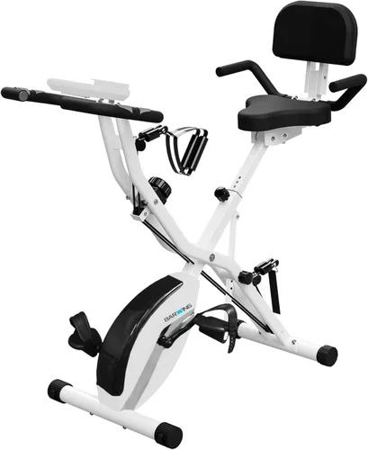 BARWING Bicicleta de Ejercicio Estática para Entrenamiento en Casa, Bicicleta de Interior Plegable de 5 en 1 para Personas Mayores, Capacidad de