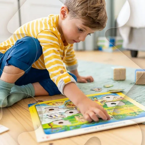 Miniatura 3 de Ravensburger Construction Site - Rompecabezas de marco de 24 piezas para niños mayores de 4 años