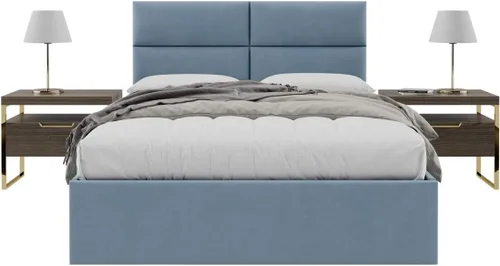 Miniatura 73 de Vänt - Paneles tapizados de cabecera para montar en la pared, diseño Isabelle, 60 x 23 pulgadas, configuración de 4 paneles individuales, Cuero