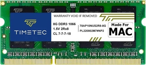 Miniatura 7 de Timetec Kit de 32 GB (4 x 8 GB) compatible con Apple DDR3 1067 MHz/1066 MHz PC3-8500 CL7 de doble rango para iMac (finales de 2009 de 27 pulgadas)