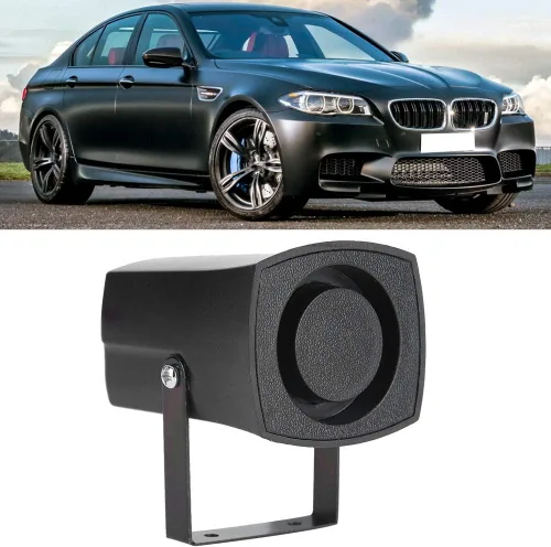 Miniatura 5 de 110-120dB coche R cantar sonido de reserva 6 tono zumbador cuerno alarma sirena altavoz 12V carga y sistema de arranque