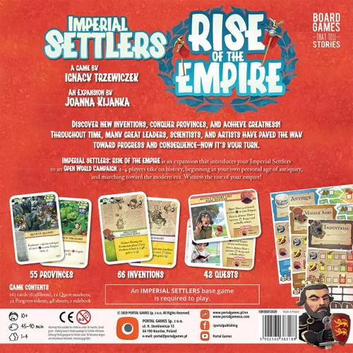 Miniatura 3 de Portal Games Colonos Imperiales: El ascenso del Imperio