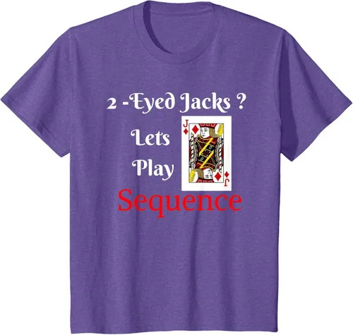 Miniatura 58 de Camiseta divertida con texto en inglés "I Have 2-Eyed Jacks Lets Play A Card Board Game