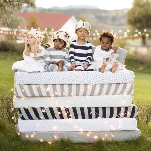 Miniatura 3 de Burt's Bees Baby - Sábana Bajera para Cuna Esencial de Algodón Orgánico, Transpirable para Cunas Estándar y Colchones para Niños Pequeños para Niño