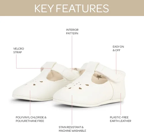 Miniatura 3 de JuJuBe Eco Steps Mary Jane - Zapatos de piel vegana