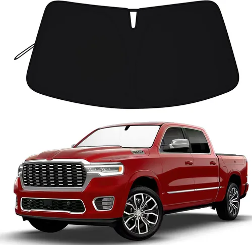 Miniatura 23 de Protección Solar para Parabrisas para Jeep Wrangler JL JLU 2018-2026 y Jeep Gladiator 2020-2026 310T Poliéster Cubierta Completa Plegable Protector