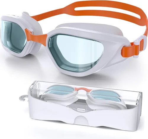 Miniatura 12 de Gafas de Natación, Gafas de Natación Unisex para Adultos Anti Niebla Anti UV Sin Fugas Visión Amplia para Hombres Mujeres Jóvenes