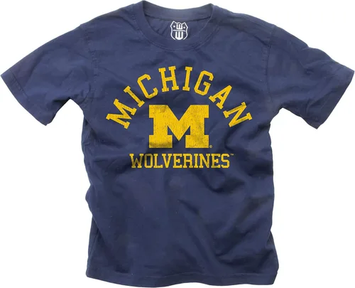 Miniatura 31 de Wes and Willy Camiseta de algodón orgánico de manga corta para niños de la NCAA rutgers scarlet knights rojo