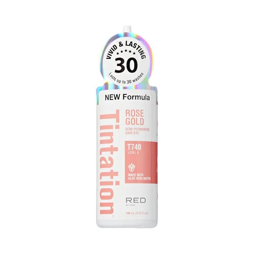 Miniatura 55 de Red by Kiss Tintation Color Semipermanente para el Cabello, a Base de Agua de Aloe Vera, Aceite de Argán, Aceite de Oliva, Colágeno y Queratina