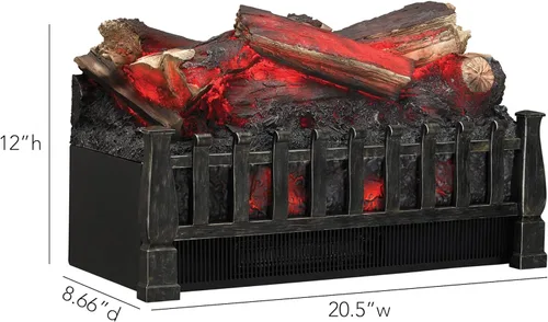 Miniatura 3 de Juego Duraflame ElectricLog, calentador eléctrico.