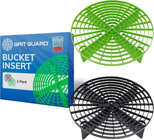 Miniatura 10 de El insertable de Grit Guard: Cabe en una cubeta de 12 pulgadas de diámetro, Negro