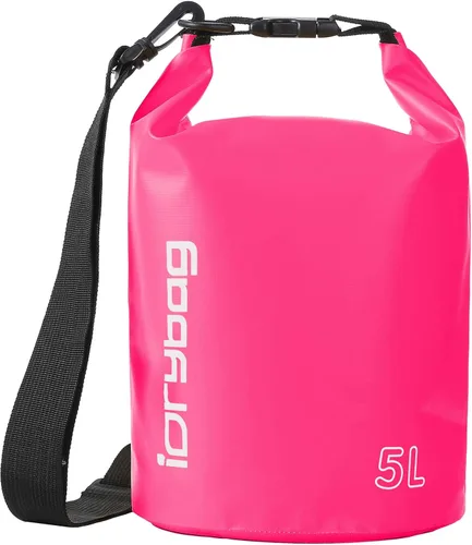 Miniatura 37 de IDRYBAG Bolsa seca para kayak impermeable 2L/5L/10L/15L/20L, pequeña bolsa impermeable para navegación