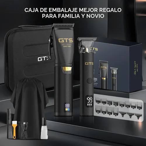 Miniatura 3 de GTSPRO - Cortadora de pelo profesional para hombres, cortadora inalámbrica para cortar cabello, kit de cortapelos para hombre y peluquero