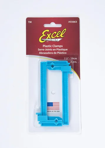 Miniatura 2 de Excel Abrazadera de plástico ajustable de 3 pulgadas, pequeña, 3 pulgadas