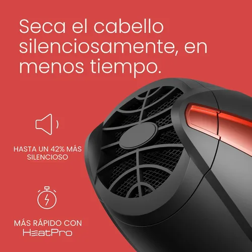 Miniatura 3 de TREZORO Secador de pelo profesional para mujer, secador de pelo iónico de 2000 W para salón y uso personal, potente, secado rápido y silencioso