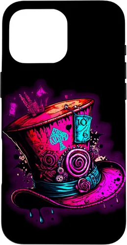 Miniatura 19 de Funda para iPhone 12/12 Pro We're All Mad Here Pink Steampunk Alicia en el país de las maravillas