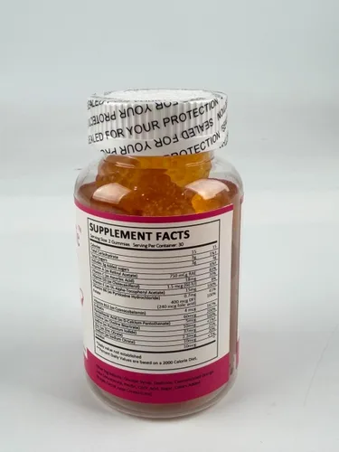 Miniatura 4 de AromPCOSLife - Gomitas de inositol para mujer, 60 unidades, suplemento de mio-inositol con folato y vitaminas B6 y B12, apoya el bienestar diario
