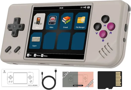 Miniatura 8 de RG28XX - Consola de juegos portátil retro, pantalla IPS de 2.83 pulgadas, tarjeta TF 32G incorporada, 5516 juegos, compatible con aplicaciones