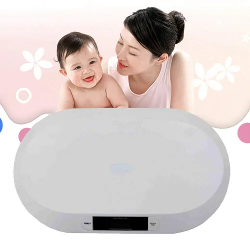 Miniatura 8 de Báscula electrónica digital para bebés de 44.1 lbs/44 libras, medición de peso para bebé/bebé/mascota con precisión, precisión de 0.35 onzas