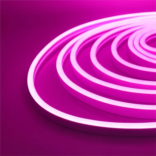 Miniatura 14 de Tira de neón DC 24V 1.6-65.6 ft IP67 impermeable, multicolor, retroiluminación de TV, tubo de silicona flexible para el hogar, luz LED