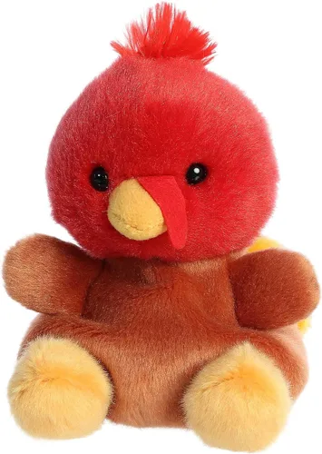 Miniatura 6 de Aurora® Adorable animal de peluche Palm Pals™ Aspen Turkey™, divertido peluche coleccionable para niños y adultos, perfecto para decorar