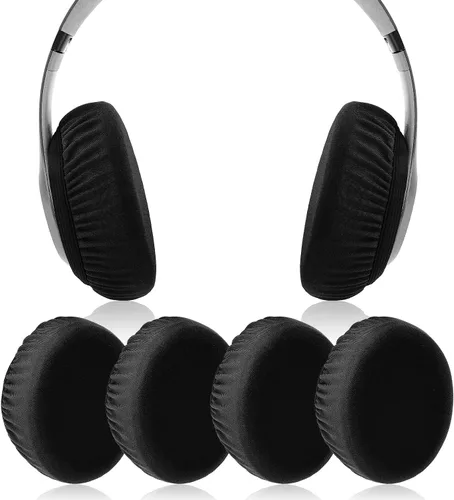 Protectores de tela flexible para los oídos, elásticos y lavables para Beats Studio 3/2, Bose QC35 25 15 y otros auriculares con almohadillas de 3 a