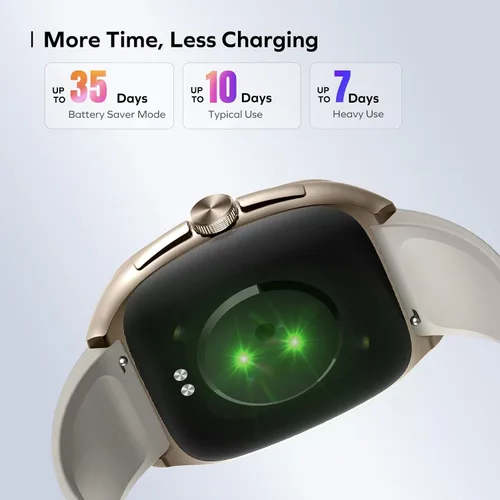 Miniatura 6 de MOMAX Reloj inteligente para mujeres y hombres, pantalla AMOLED de 1.85 pulgadas y llamada Bluetooth, rastreador de actividad física con más de 100